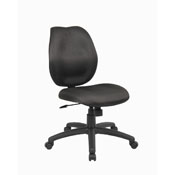 Boss Mid-Back Task Office Chair without Arms, Black, B1016-BK